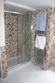 A view of the shower